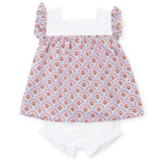 Lila & Hayes Girls Annie Bloomers Set - Bunting Floral