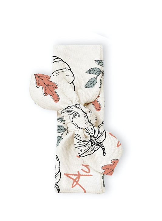 Tesa Babe Girls Headband - Thankful Thanksgiving Print