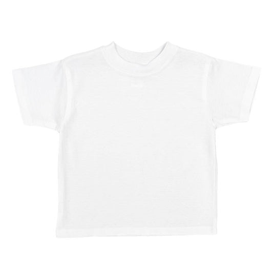 The Bailey Boys Unisex Boys / Girls T-Shirt - White Knit - Short Sleeves