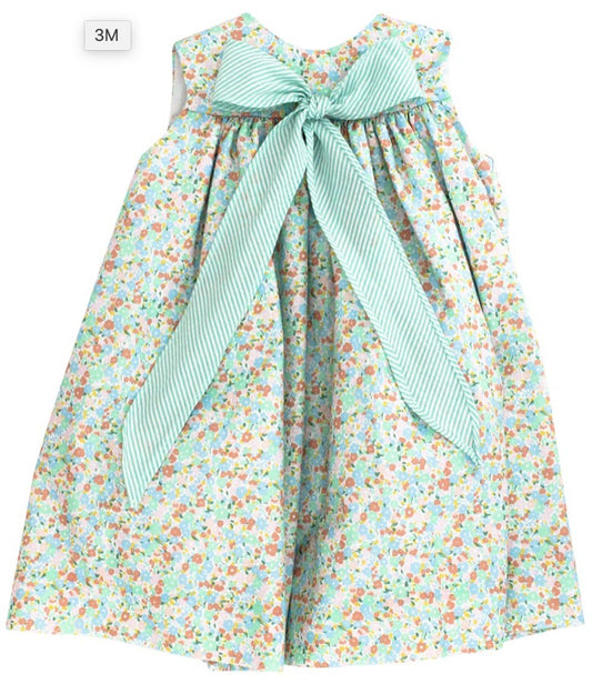 Bailey Boys Baby / Toddler Girls Aqua Posh Petal Float Dress