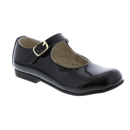 Footmates Girls Shoes - Laura - Black Patent