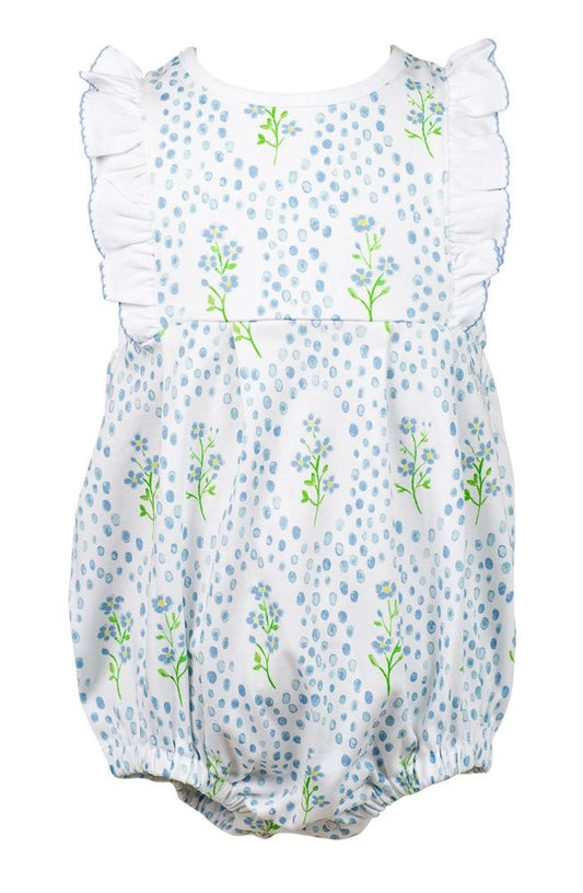 Proper Peony Baby Girls Blue Forget Me Not Bubble