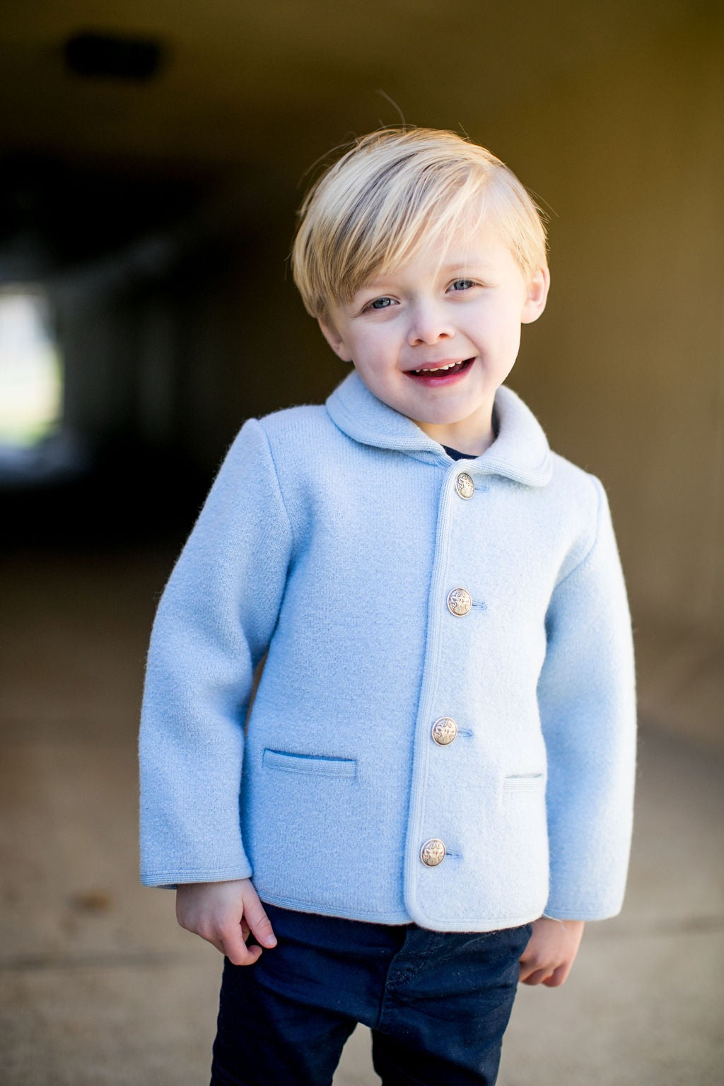 Proper Peony - Marae Coats - Boys Duke Coat - Light Blue