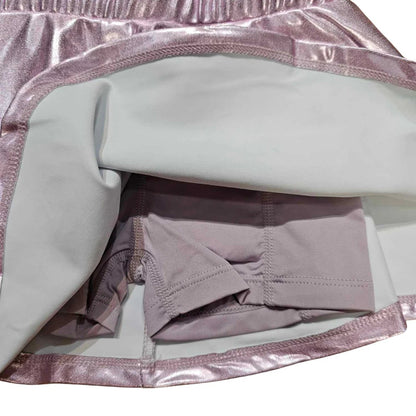 LuLu BeBe Girls Zoe Skort - Metallic - Lavender