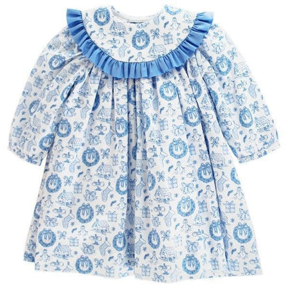 Bailey Boys Girls Blue Winter Wonderland Holiday Float Dress 24M Bailey Boys Girls Blue Winter Wonderland Holiday Float Dress 24M
