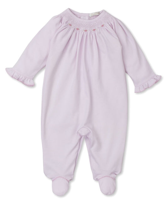 Kissy Kissy Baby Girls Hand Smocked Footie - Pink by Kissy Kissy