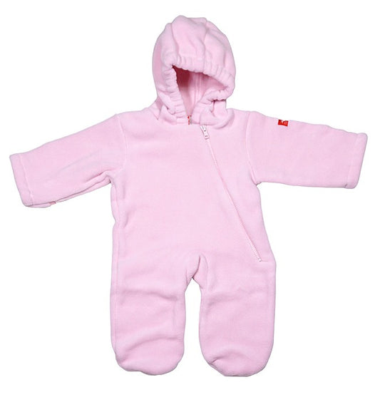 Widgeon Warm Plus Baby Girls Fleece Bunting Suit - Pink