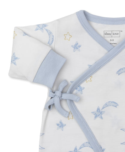 Kissy Kissy Love Baby Boys Starry Sky Playsuit - Blue