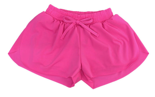 Be Elizabeth by James & Lottie Girls Butterfly Shorts - Hot Pink by James & Lottie