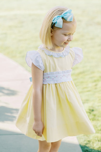 Proper Peony Girls Yellow Ruth Dress