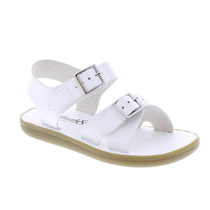 Footmates Kids Sustainable Sandals - Eco-Tide Microfiber - White