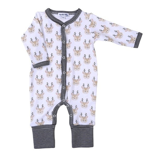 Magnolia Baby Boys Little Buck Printed Playsuit