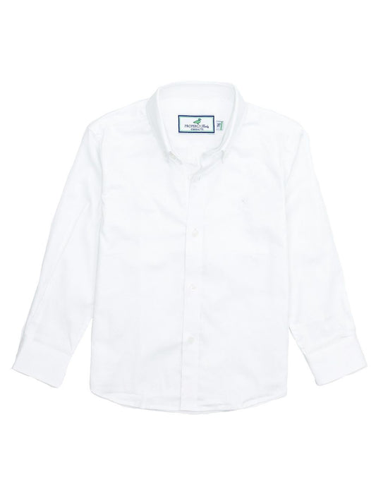 Properly Tied Boys Park Avenue Dress Shirt - White by Properly Tied