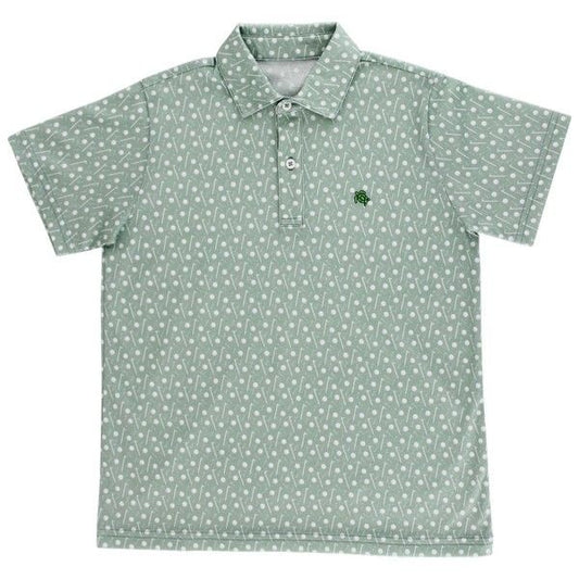 Bailey Boys J. Bailey Sport Polo Shirt - Green Golf by Bailey Boys