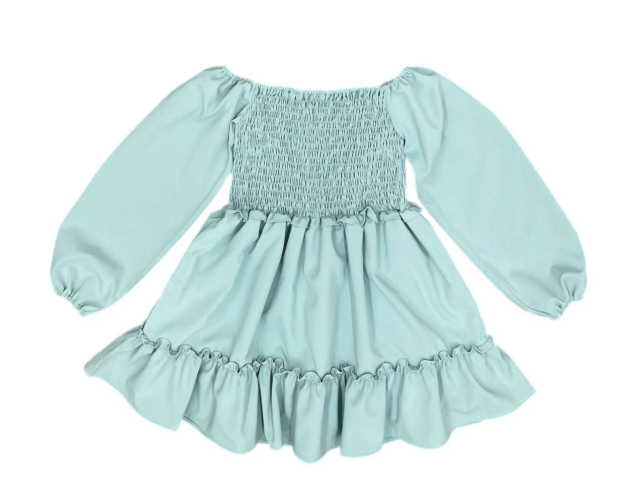 James & Lottie Be Elizabeth Girls Smocked Dress - Green