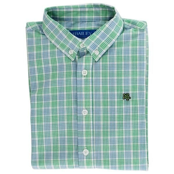 Bailey Boys J. Bailey Roscoe Button Down Shirt - Dover Plaid