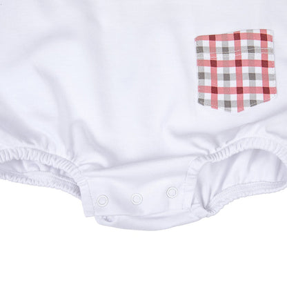 Magnolia Baby Boys Alabama Crimson Tide Applique Bubble