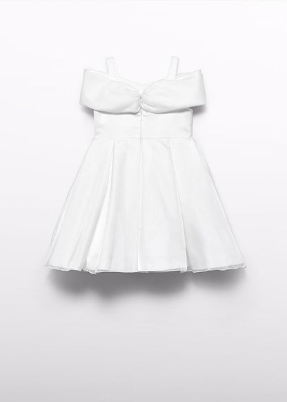 Abel & Lula Girls Organza Bow Special Occasion Party Dress