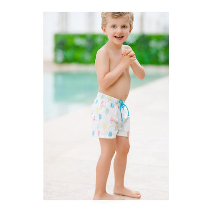 Sal & Pimenta Boys Swim Trunks - Popsicle Party Print