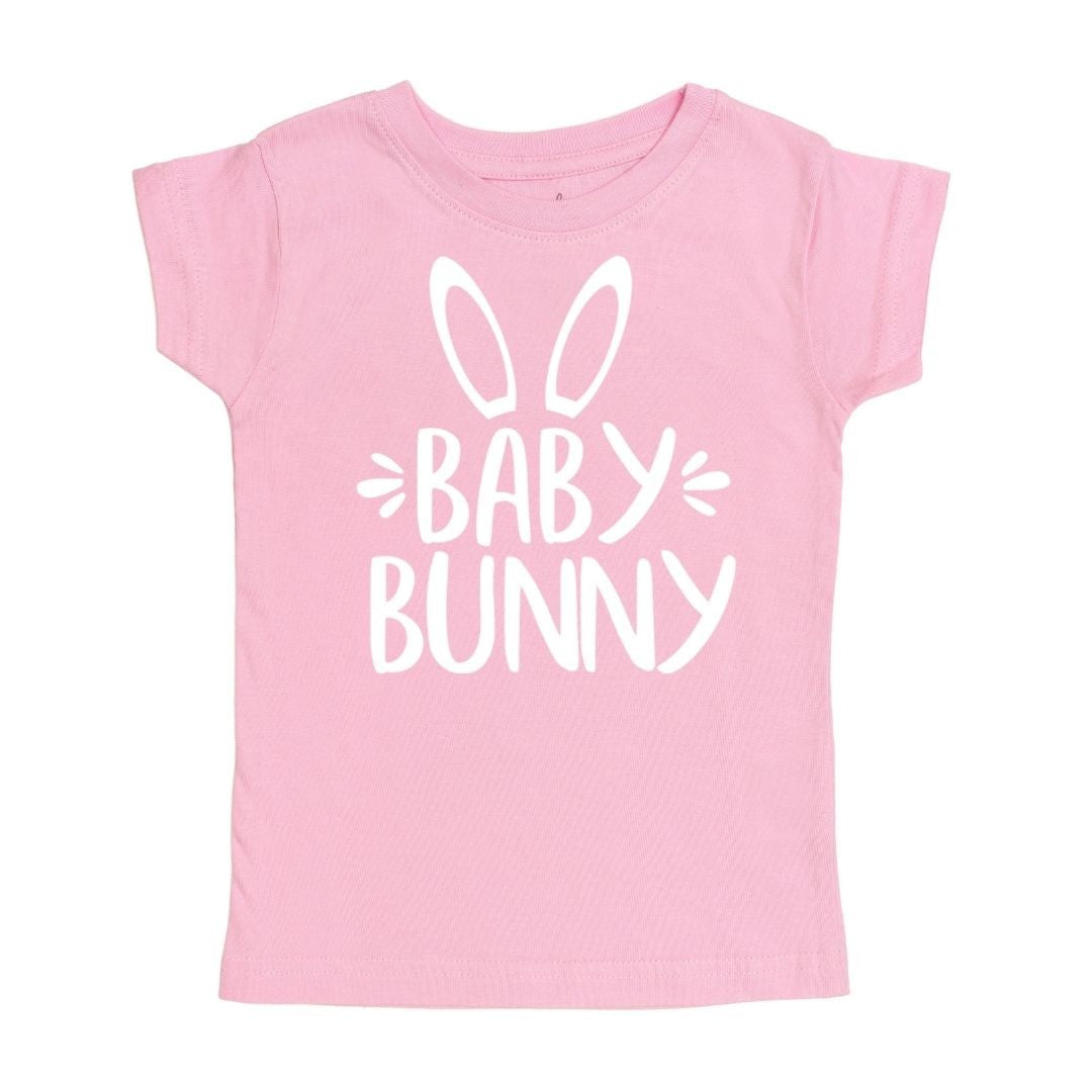Sweet Wink Baby Bunny Ears Shirt - Pink Girl