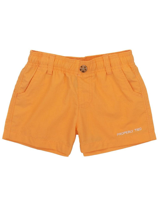 Properly Tied Boys Mallard Shorts - Melon