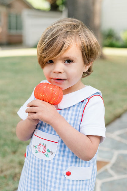 Proper Peony Baby / Toddler Boys Light Blue Peyton Pumpkin Jon Jon