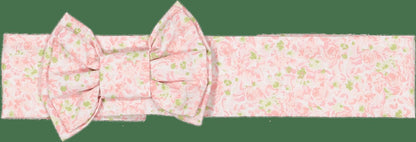 Sal & Pimenta Girls Headband - Pink Floral Lily