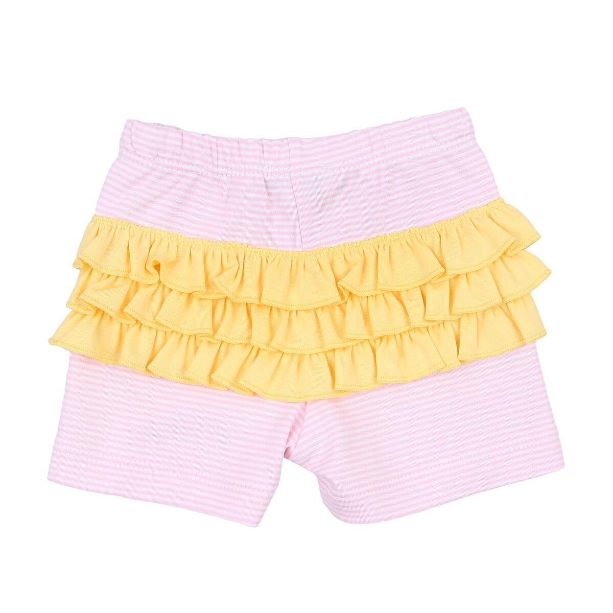 Magnolia Baby Toddler Girls Tropical Pineapple Ruffle Shorts Set