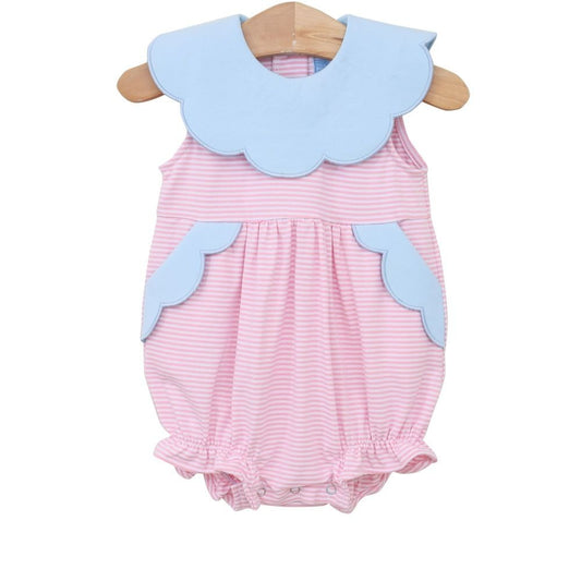 Trotter Street Kids Baby Girls Penelope Bubble - Pink & Blue