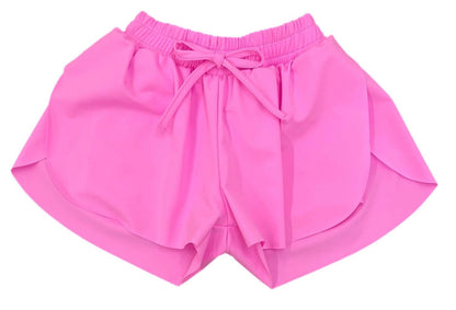 Be Elizabeth by James & Lottie Girls Butterfly Shorts - Cotton Candy Pink