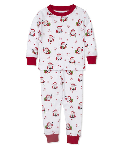Kissy Kissy Christmas Pajamas - Santa Claus Print