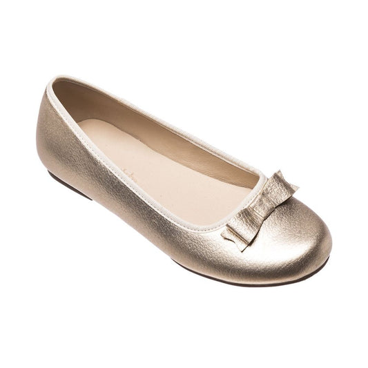 Elephantito Girls Shoes - Camille Dress Flats - Gold