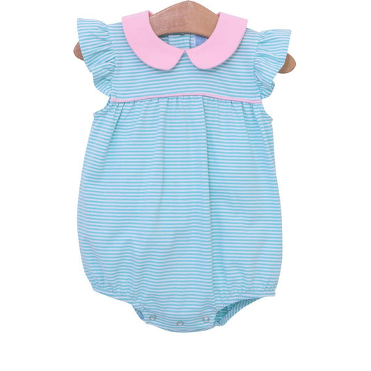 Trotter Street Kids Baby Girls Genevieve Bubble - Mint & Pink