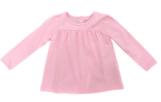 James & Lottie Girls Isla Knit Top - Light Pink
