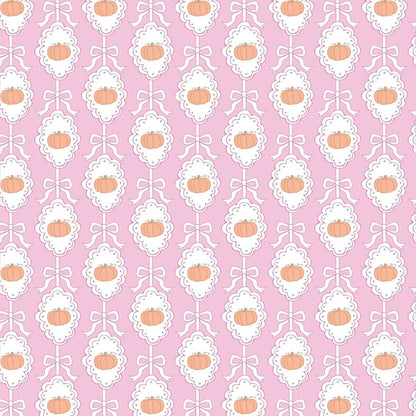 Lila & Hayes Baby Girls Council Bubble - Pink Pretty Pumpkins