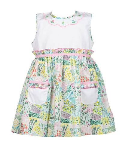Proper Peony Girls Peyton Estate Floral Dress