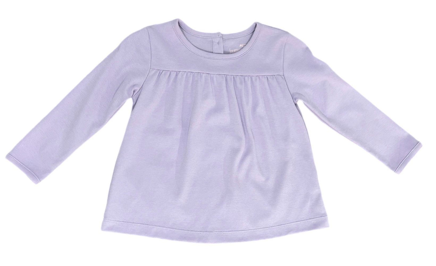James & Lottie Girls Isla Knit Top - Lavender