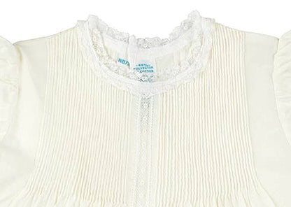 Feltman Brothers Newborn Baby Girls Take Me Home Dress with Slip - Maize Yellow