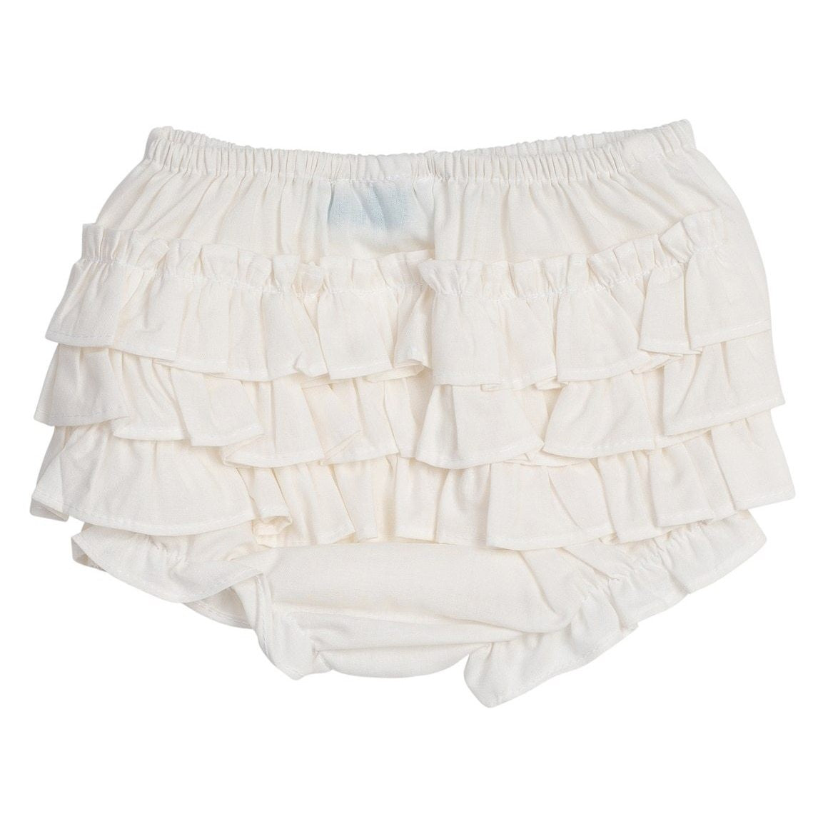 Feltman Brothers Baby Girls Ruffled Diaper Cover - Ivory