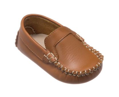 Elephantito Baby Boys Shoes - Moccasins - Natural