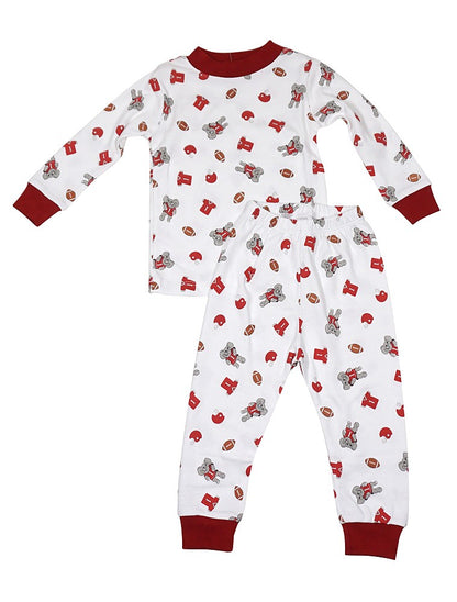 La Luna Boys / Girls Pajamas - Red Alabama Crimson Tide