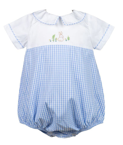 Proper Peony Baby Boys Blue Blake Easter Bunny Bubble