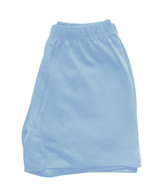 James & Lottie Boys Conrad Knit Shorts - Light Blue by James & Lottie