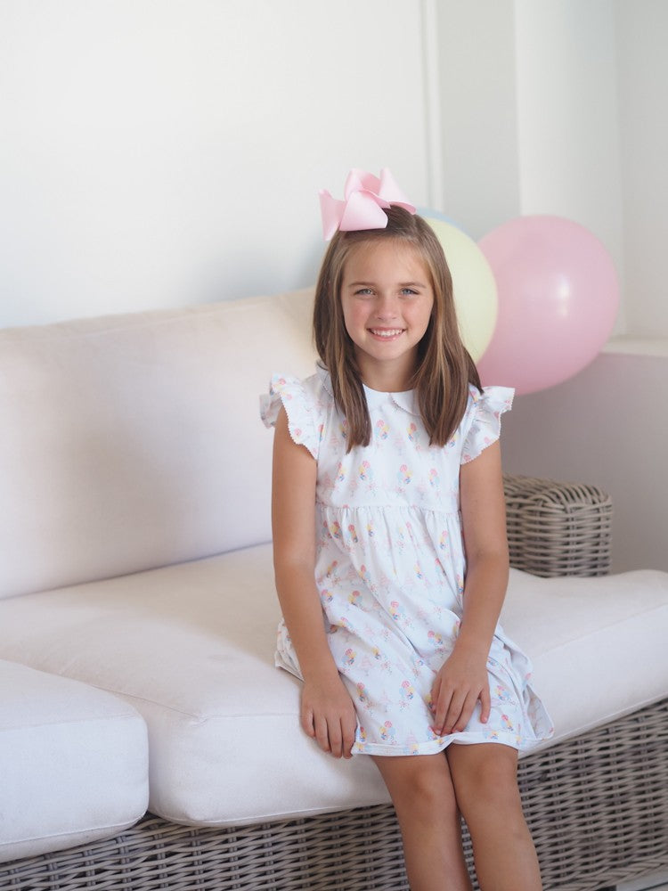 Cypress Row Girls Birthday Girl Flutter Dress