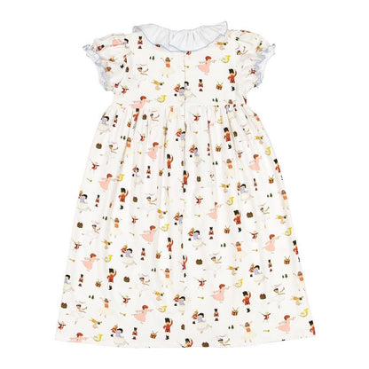 Sal & Pimenta Girls Christmas Nightgown - Nutcracker Ballet Print