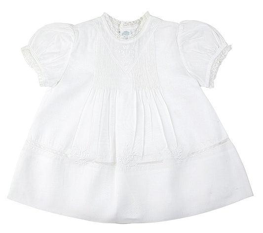 Feltman Brothers 6363 Baby Girls White Dress with Slip by Feltman Brothers