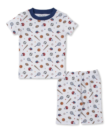 Kissy Kissy Boys Sports Lineup Short Pajamas Set – Best Dressed Child