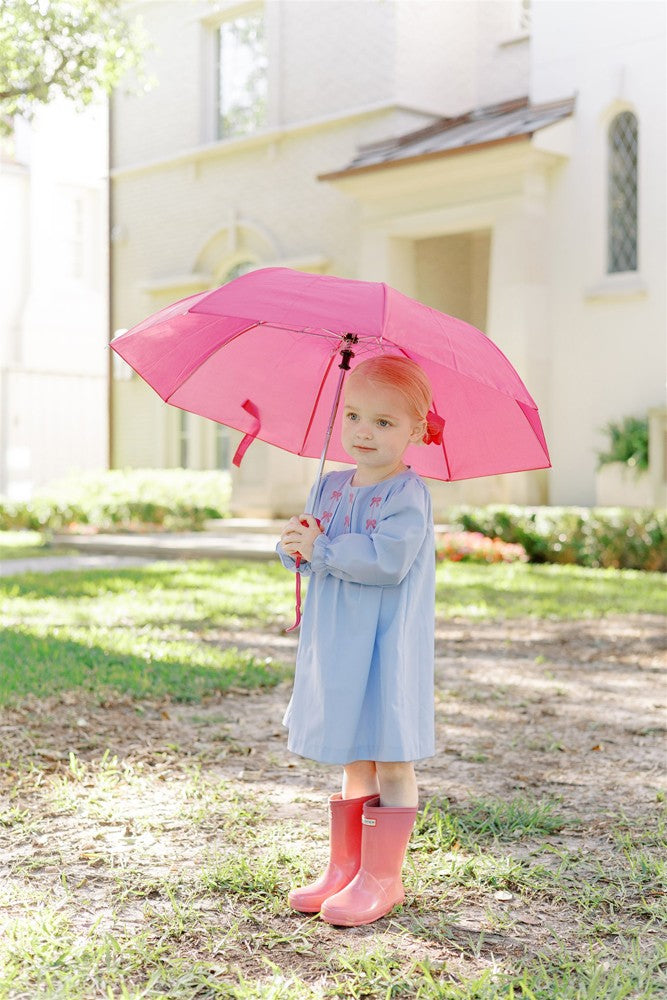 Proper Peony Girls Blue Betty Bow Dress