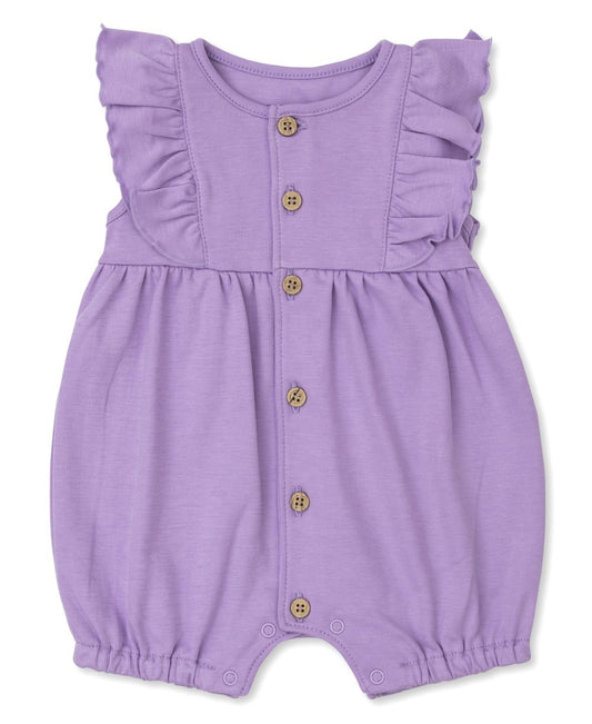 Kissy Kissy Love Baby Girls Short Pinafore Playsuit - Lilac Lavender by Kissy Kissy