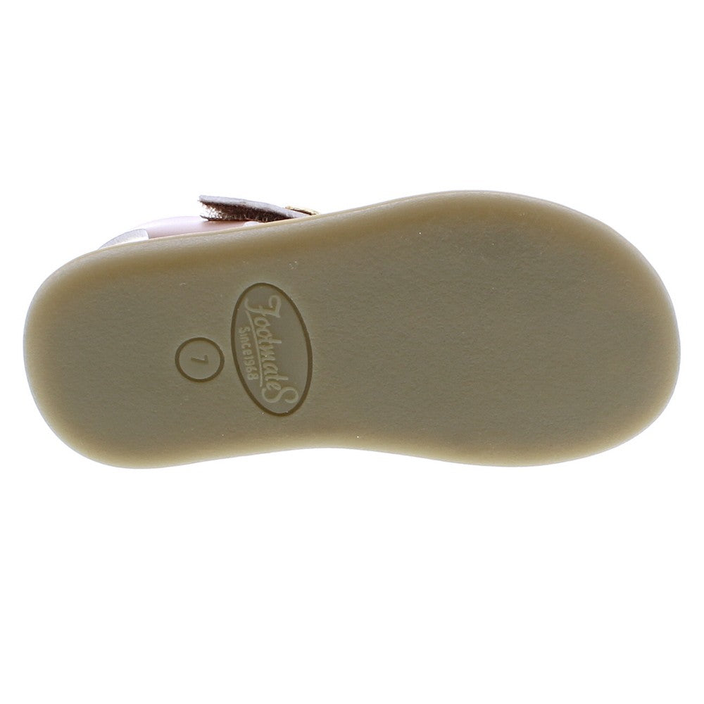 Footmates Girls Sustainable Sandals - Eco-Ariel Microfiber - Tan